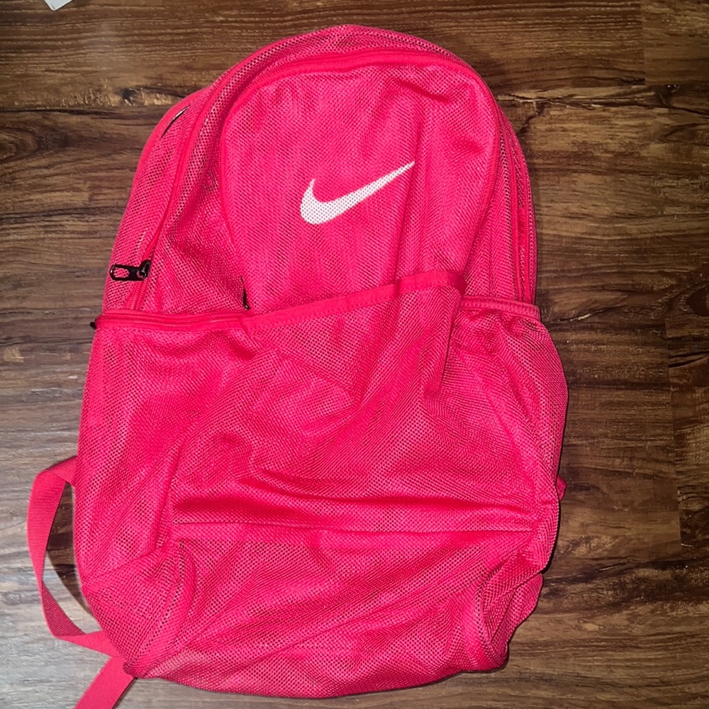 pink nike backpack